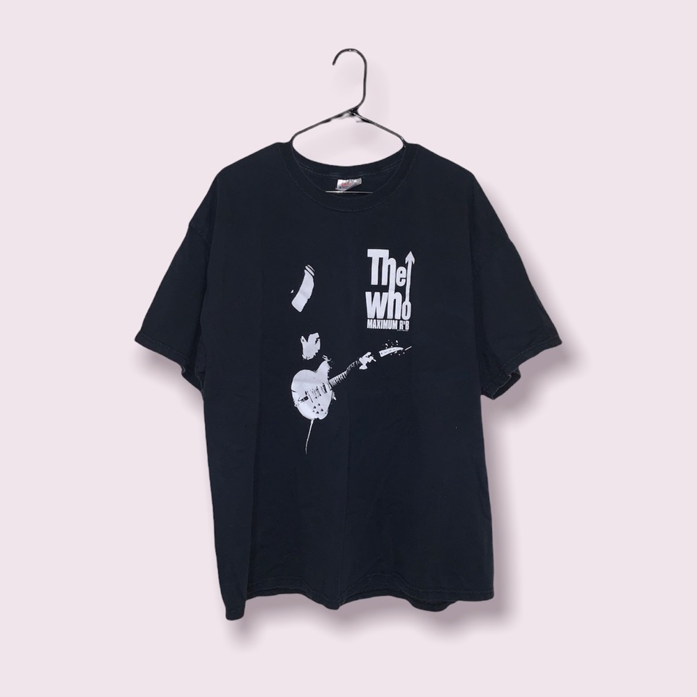 Vintage 2003 XL The Who Double-Sided Shirt
